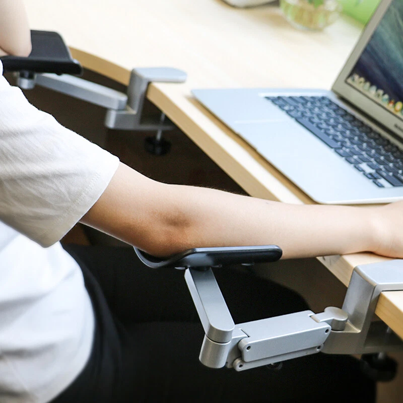 Computer Arm Rest Ergonomic Desk Extension Elbow Pad for Mouse Keyboard - Image 4 of 4