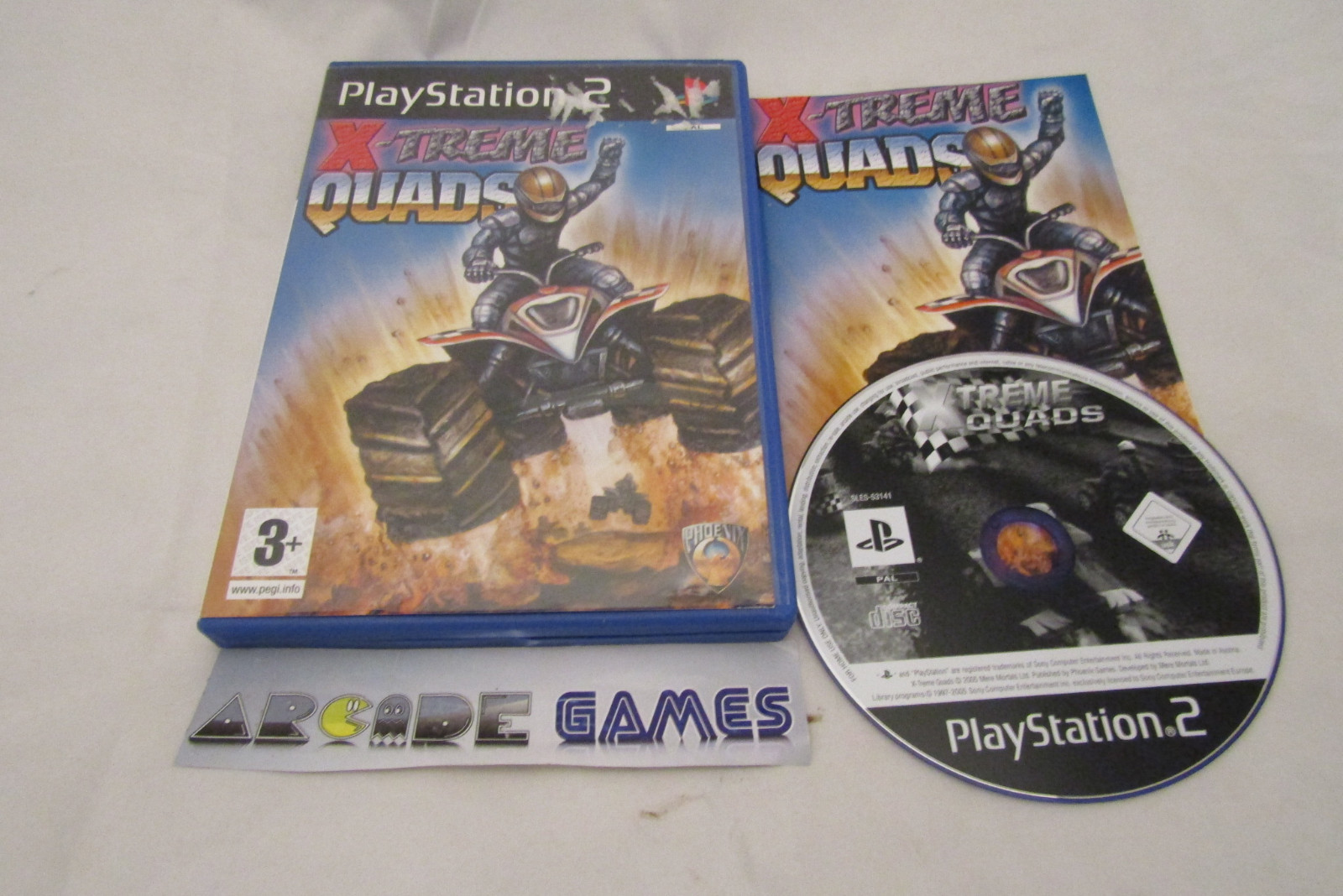 X-TREME QUADS PS2 PLAYSTATION 2 (vendeur pro)