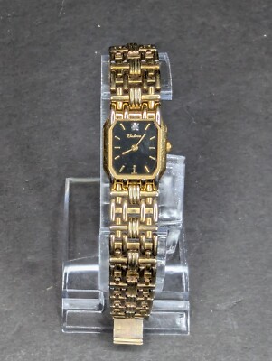 Bulova Gold toned Women's Quartz Watch 97P31 Not Working For Parts Or  Repair