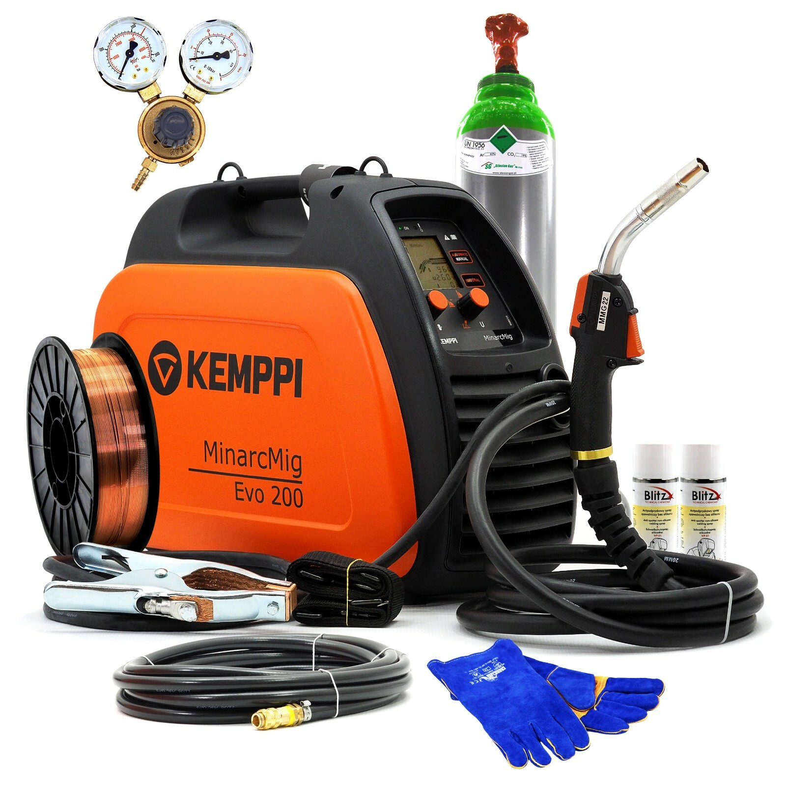Image of Kemppi MinarcMig Evo 170 welding machine on eBay