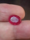 NATURAL EARTH MINED GGL CERTIFIED GEM TESTED HEATED OVAL RED RUBY 5.37 CTS. — photo 8