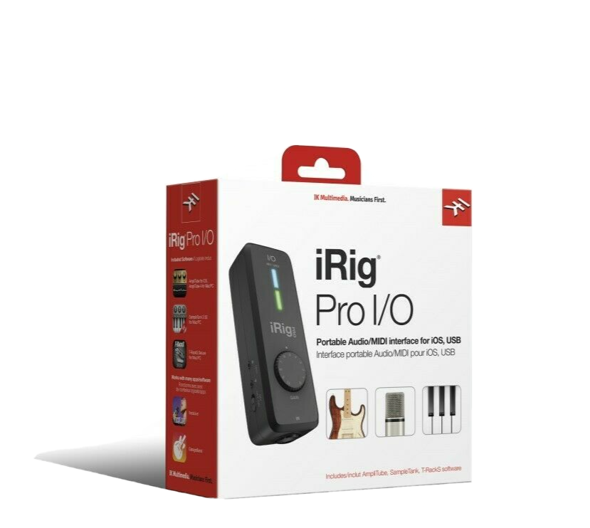 IK Multimedia iRig Pro I/O Universal Audio and MIDI Interface | eBay
