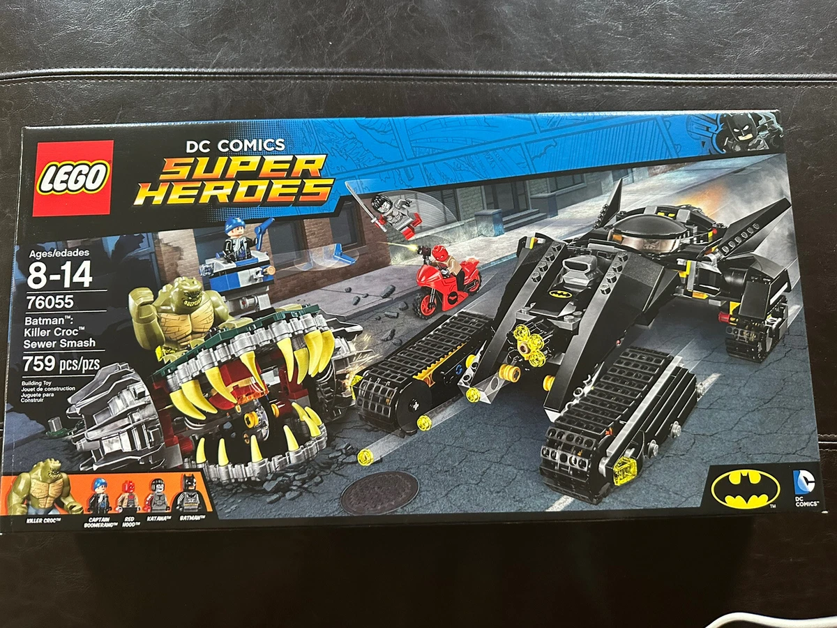 New 2016 LEGO DC Super Heroes Batman Killer Croc Sewer Smash set