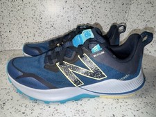 New Balance DynaSoft Nitrel v4 Trail Shoes Blue Black Sz 9.5M