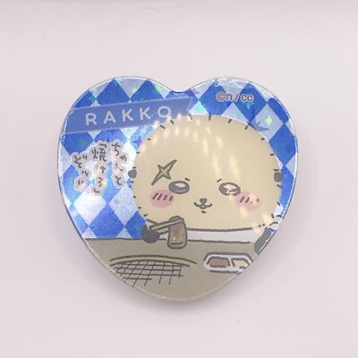 Rakko Sea Otter Chiikawa Mini Glitter Clip Holo Anime Manga Japan Limited