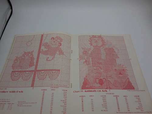 Vintage Counted Cross Stitch Pattern Book The ARK Book by Judee Wilson - Picture 3 of 5