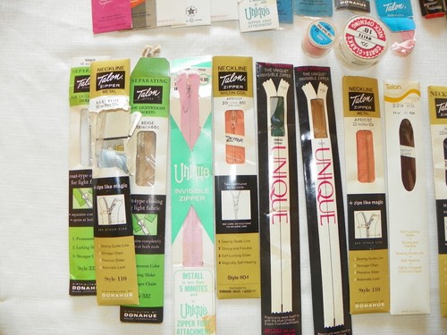 "Set 33 Reißverschlüsse Talon J&P Mäntel einzigartig ~ 16 gebraucht oder ohne Verpackung 4"" - 22"" - Bild 5 von 8