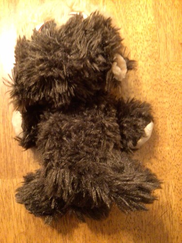 Stuffies Monkey Ape Reißverschluss Mund & magnetische Hände und Füße bestickte Augen - Bild 6 von 7