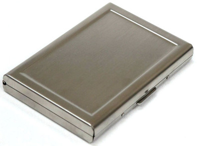 2pc Set RFID Safe Credit Card Holder Card Case Wallet Heavy Duty Steel Metal 