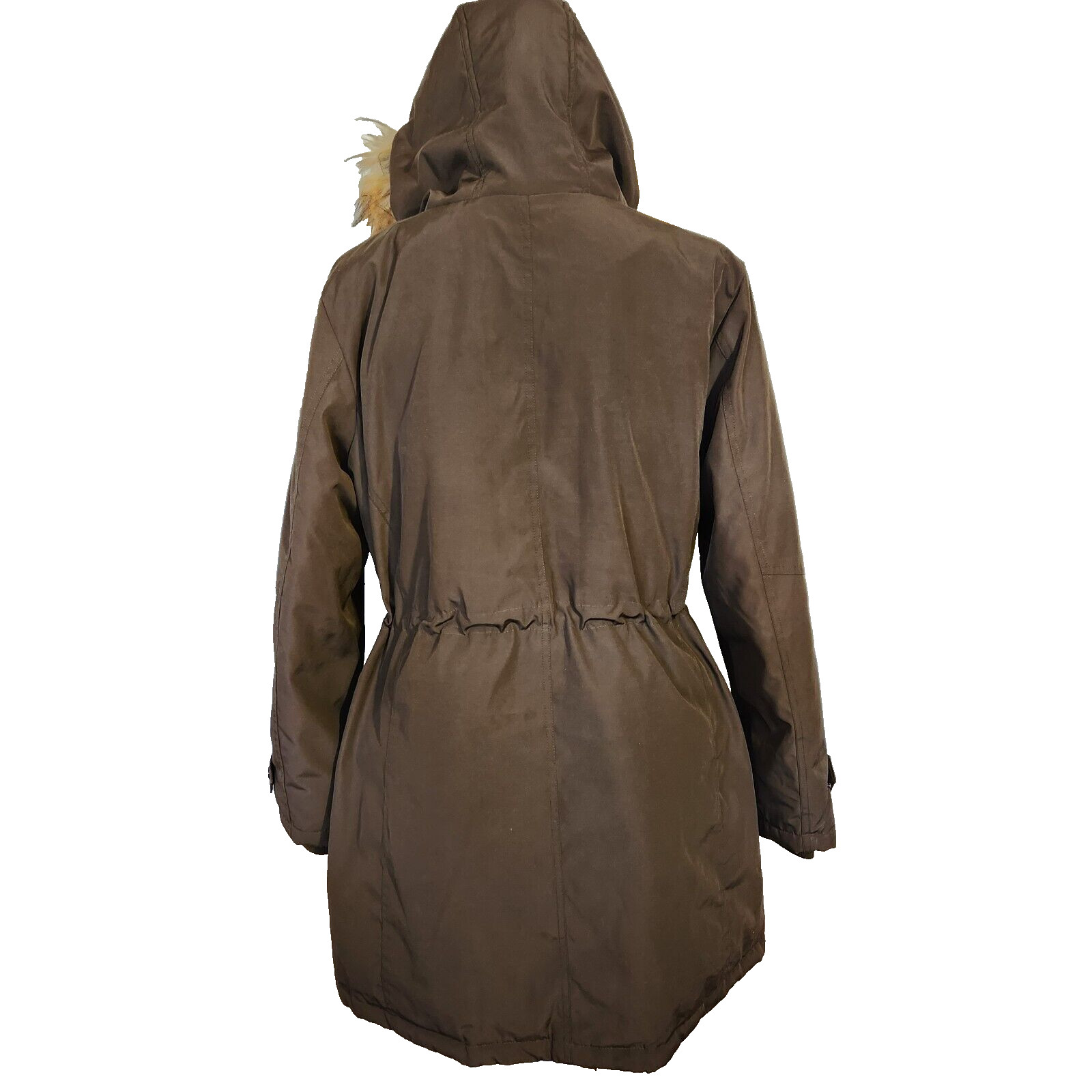 MICHAEL Michael KORS Long Down Jacket $340 Sz L W… - image 5