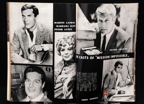 STAR TREK - MISSION IMPOSSIBLE - ROBERT WAGNER - LEONERD NIMOY Japanese Book 69 - Picture 6 of 12