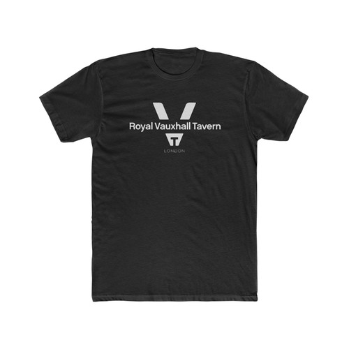 Royal Vauxhall Tavern London Gay Bar Men's Cotton Crew Tee - Picture 4 of 9