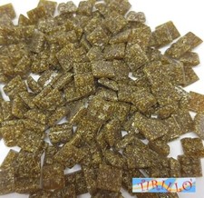 MOSAICO -Tessere mosaico pasta vetro 1x1 cm - 1 kg/1500 pz - Marrone bruno