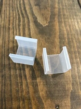 Plastic fuse holder covers. Pack of 2.