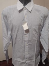 New Monsieur By Givenchy Button Up Dress Shirt Mens 16.5 36/37 XL White NWT