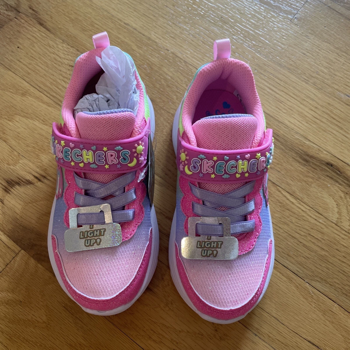 Paw Patrol Toddler Girls Skye and Everest Light Up Sneakers with On/Off  Button - Walmart.com