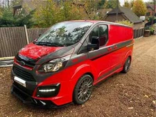 Fits Ford Transit Custom M Sport Graphics Kit Any Logo RS Edition Decals LWB