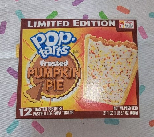 -Limited Edition- Pop-Tarts Frosed Pumpkin Pie - COLLECTIBLE ONLY - Picture 2 of 6