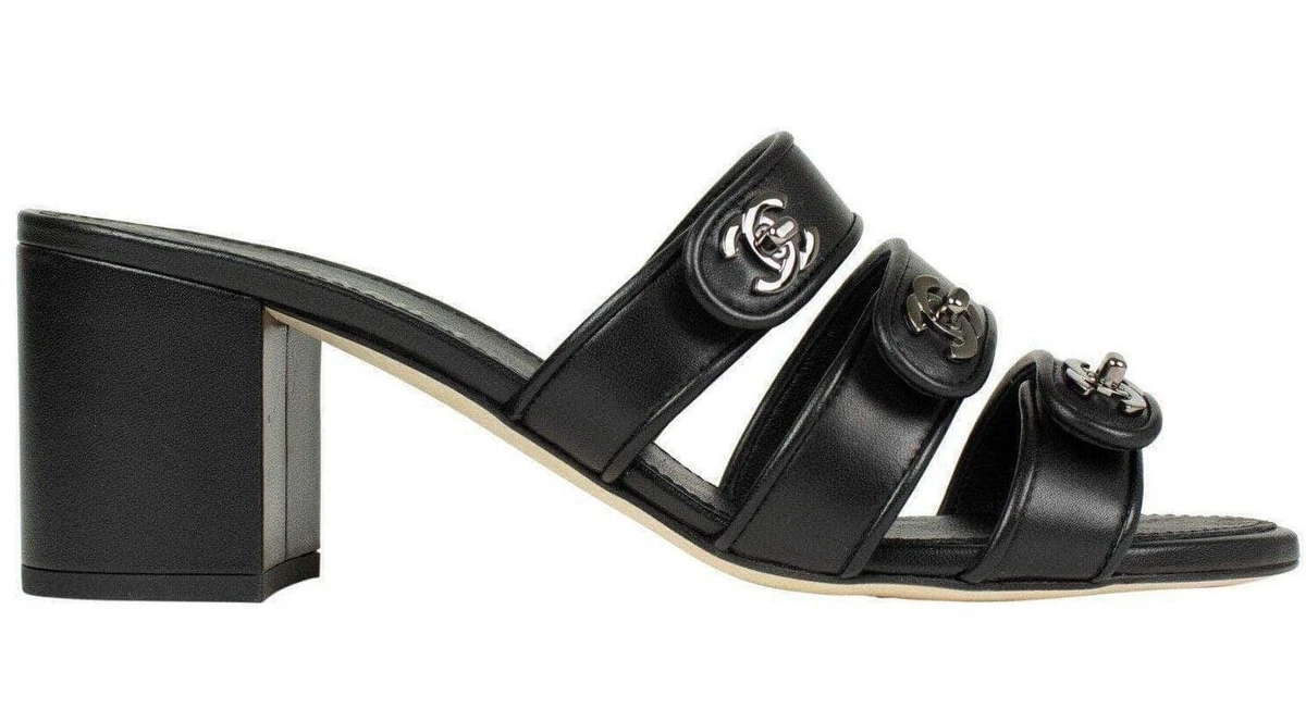 Chanel 19p slides sales