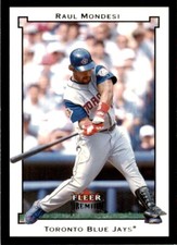 2002 Fleer Premium Raul Mondesi Toronto Blue Jays #136 MLB Baseball Card