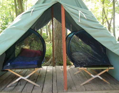 Instant Pop up Screen Tent for Camping, Noseeum Netting Has Finer Mesh than a Mo - Picture 4 of 12