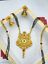 thumbnail 8  - Indian Mangalsutra Women 1gm Gold Plated Jewelry Black Bead Chain Jhumka Set