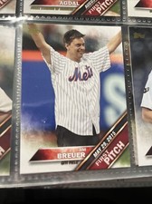 2016 Topps Series 2  #FP-8 Jim Breuer First Pitch Comedian Celebrity SNL