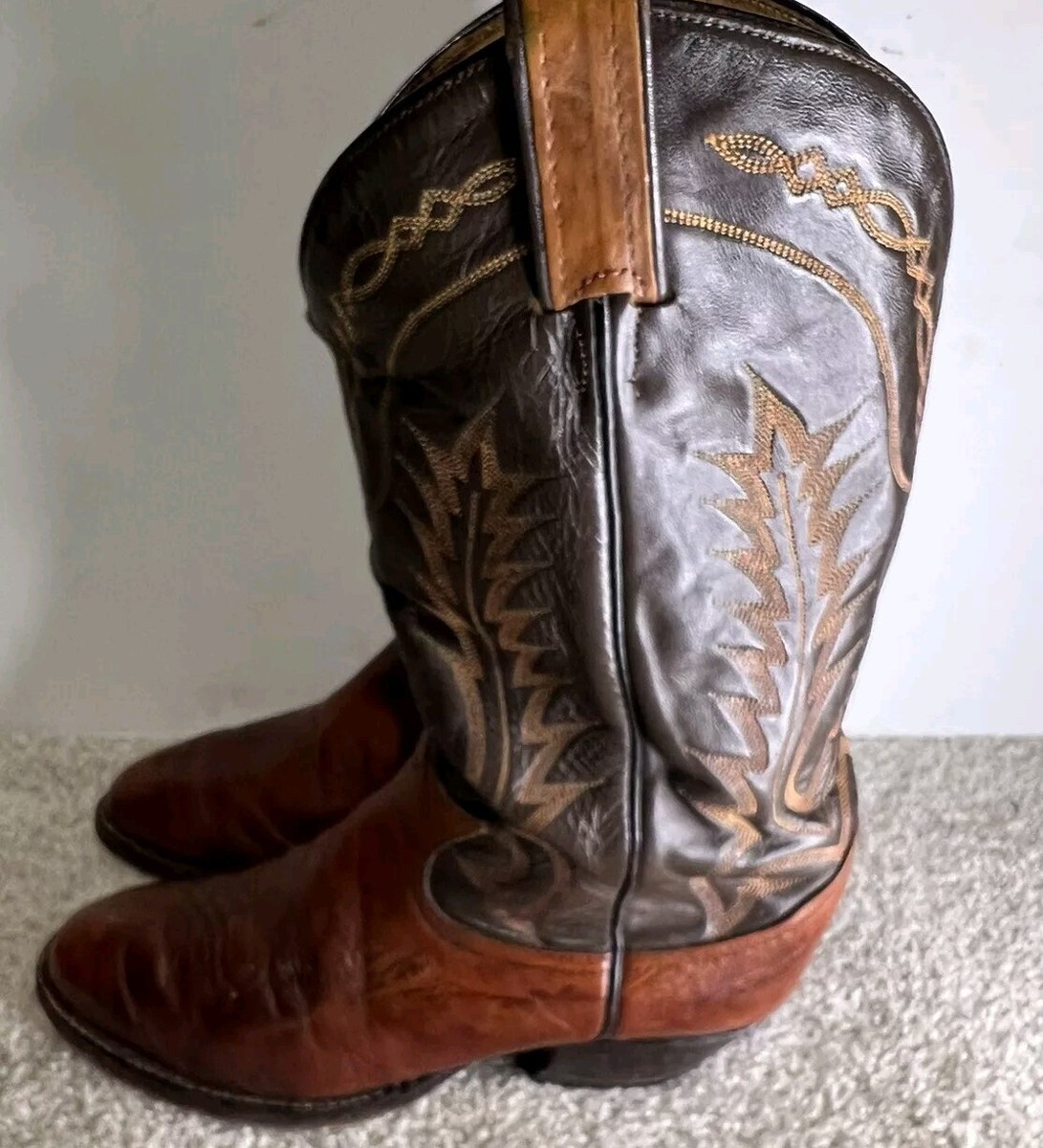 TonyLama トニーラマ　US8 デッドストック Tony Lama Vintage Western Cowboy Boots Mens 8 D 6531 Brown