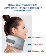 Adjustable Neck Brace Cervical Collar Neck Support Brace for Sleeping Universal