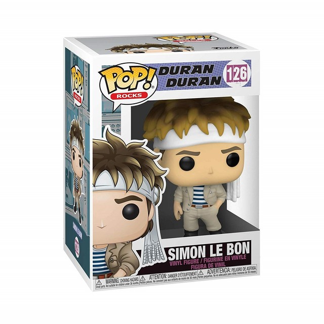 Funko Pop! Rocks: Duran Duran - Simon Le Bon Vinyl Figure for sale online | eBay
