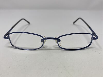 Nutmeg Collection NM150 Blue 45-17-130 Full Rim Metal Eyeglasses Frame NA03