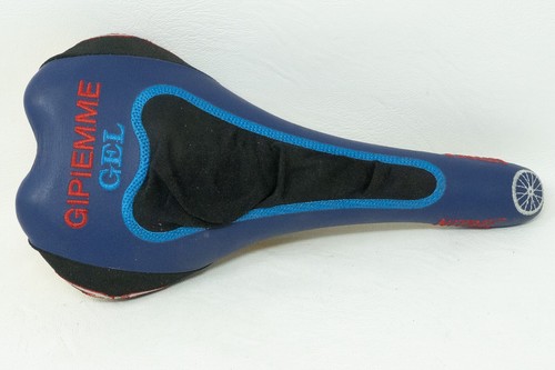 NOS GIPIEMME NITREC GEL SADDLE SEAT VINTAGE ROAD RACING BIKE BICYCLE VINTAGE - Picture 2 of 6
