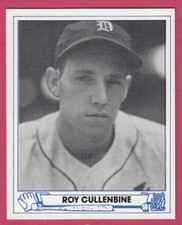 1945 Playball (1983 TCMA) Baseball Card # 3 Roy Cullenbine -- Tigers