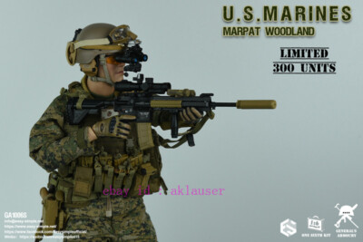 Easy&Simple Ga1006s 1/6 U.S. Marines Marpat Woodland Limited 300