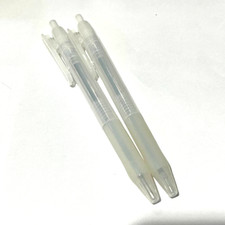 Discontinue product set 2 pcs Muji oil base Ballpoint Pen with clip 0.7mm
