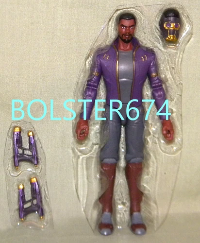 Figura T'CHALLA STAR-LORD SUELTA Marvel Legends 6" SIN Uatu Watcher BAF 2021