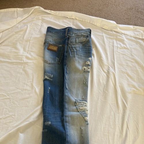 Dolce Gabbana Jeans Hombre (Nuevo Talla 33 (48italia) De Colección Raro ¡Nunca Usado! - Imagen 13 de 24