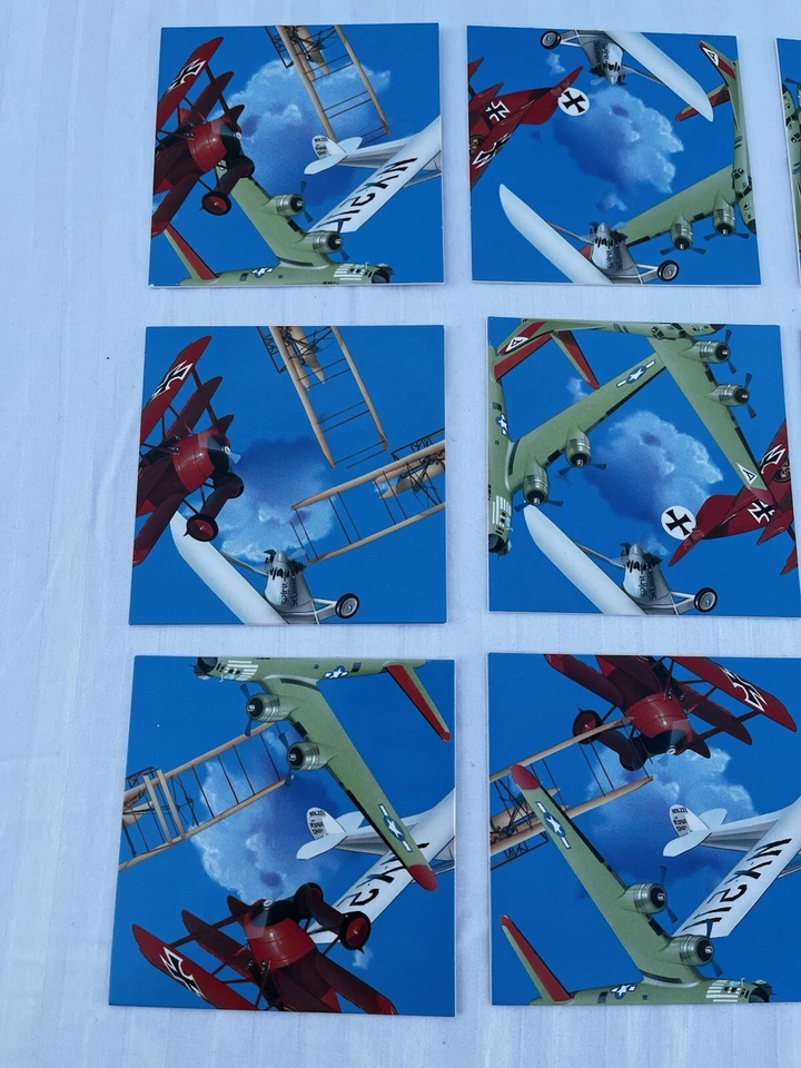 DE COLECCIÓN IMPOSIBLE ROMPECABEZAS AVIONES SCRAMBLE SQUARE EDUCATIVO POR B. DAZZLE INC. Foto 3 de 4