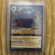 2023 Disney Lorcana The Queen Super Rare 26/204 Cold Foil Rise of the Floodborn