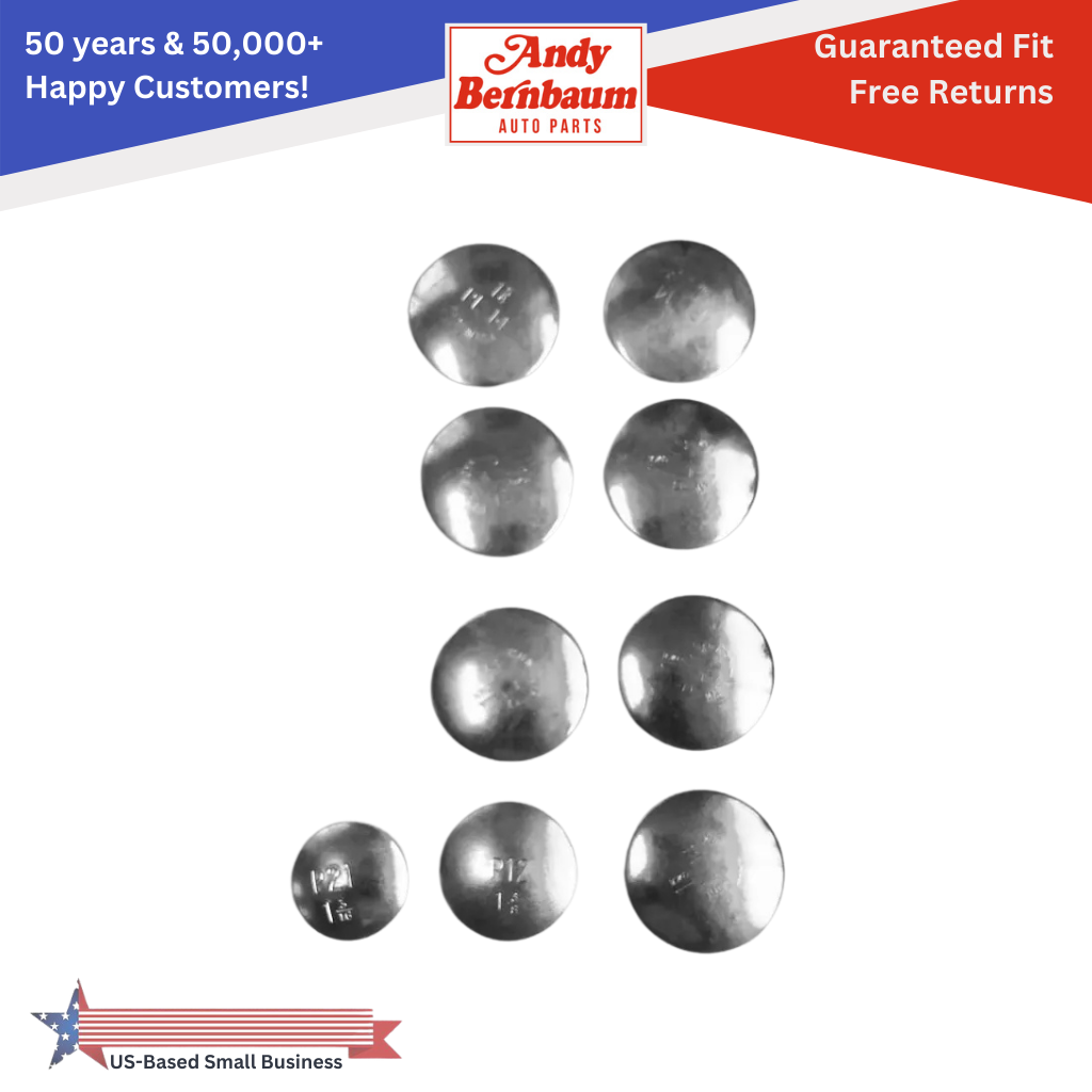 For 1933-1959 Plymouth Dodge 6-Cyl Engine Block Freeze Plug Set