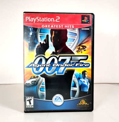 007 Agent Under Fire Greatest Hits (Sony PlayStation 2 PS2, 2001) NO ...