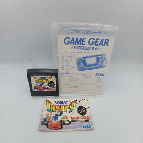 SEGA Game Gear Console Black Sonic For Parts Turns On w/ Blank Screen Japanese - Picture 14 of 15