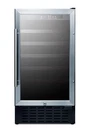 Summit SWC1840BADA 18"W Built-In / - Stainless Steel