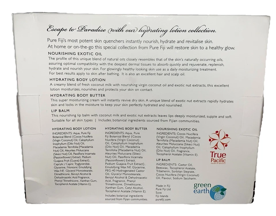Новый Pure Fiji Гидрат И Питательная Коллекция Дорожный набор - Изображение 2 из 4