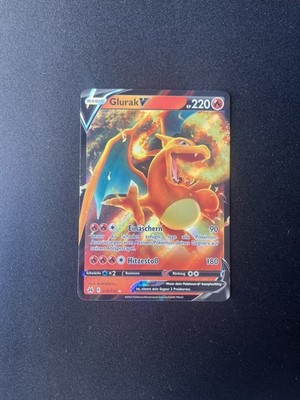 Pokemon Glurak V 018/159 Zenit der Könige Deutsch NM