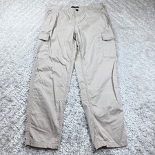Banana Republic Womens Cargo Pants 6 Utility Khaki Gorpcore Normcore Outdoors