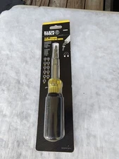 Klein Tools 32500MAG, 11-in-1 Magnetic Multi Bit Screwdriver / Nut Driver
