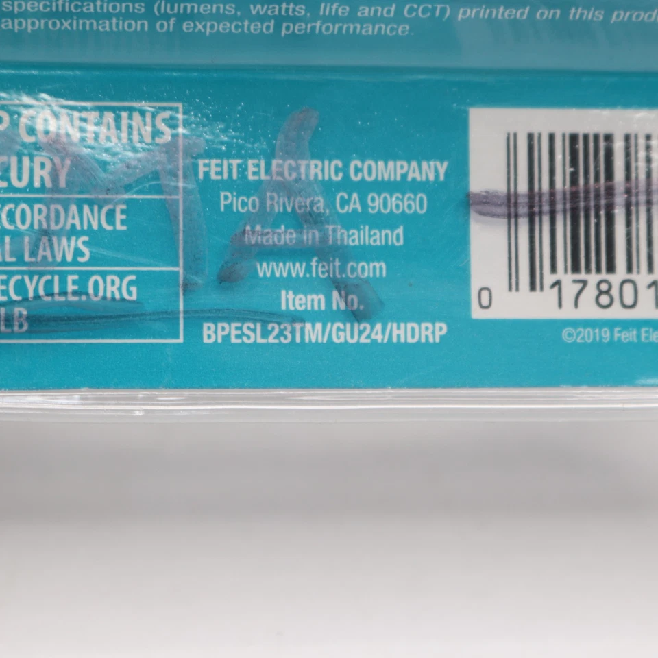 Feit Electric CFL Light Bulb Non-Dimmable T3 Spiral GU24 100W Eqv - Image 2 of 4