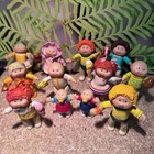 Vintage 1984 Cabbage Patch Mini Figures Lot of 12
