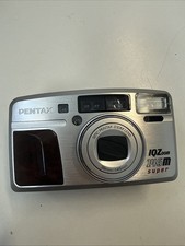 Pentax IQZoom 145M Super Camera For Parts - Screen Blank - Button Missing